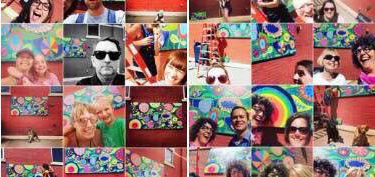 full blooms mural, sarah johnson, winona mn, southeastern minnesota