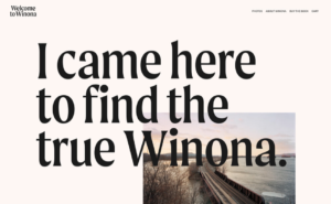 Winona Ryder Welcome to Winona Website Winona MN Southeastern Minnesota