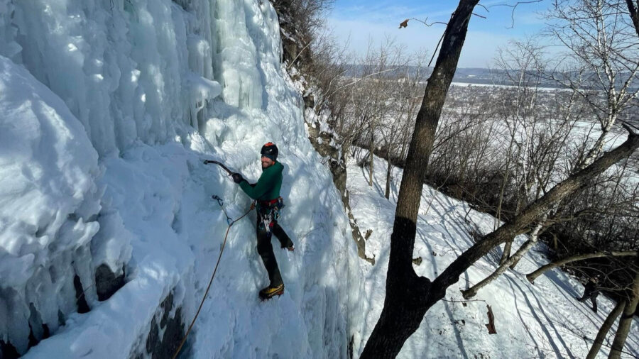 Ice Climbing-ice park