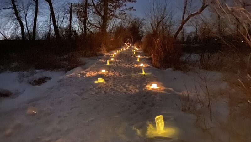 Luminary-Hike-Trempealeau-National-Wildlife-Refuge-Wisconsin-Outdoor-Snow-Winter