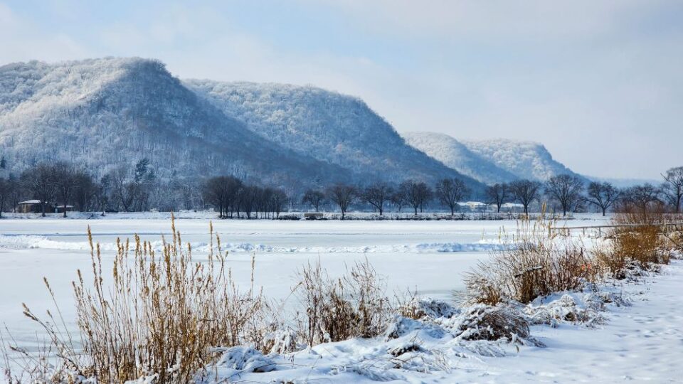 Winter Lake Winona Susie Loechler Minnesota
