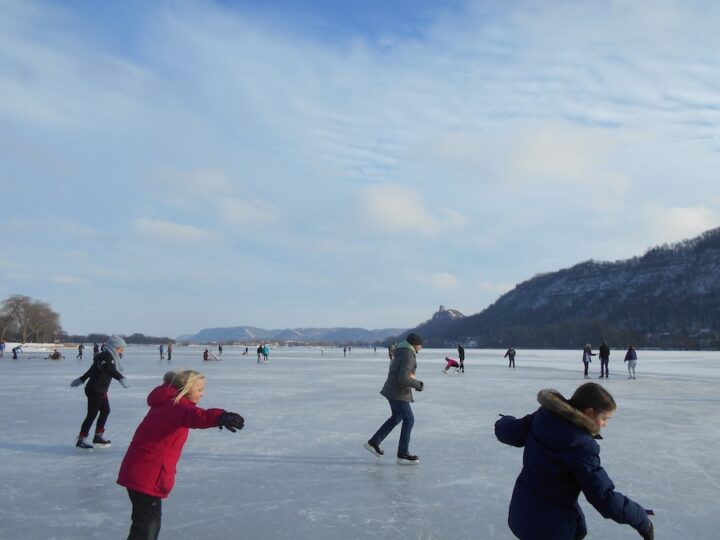 Visitwinona Ice Skating Lake