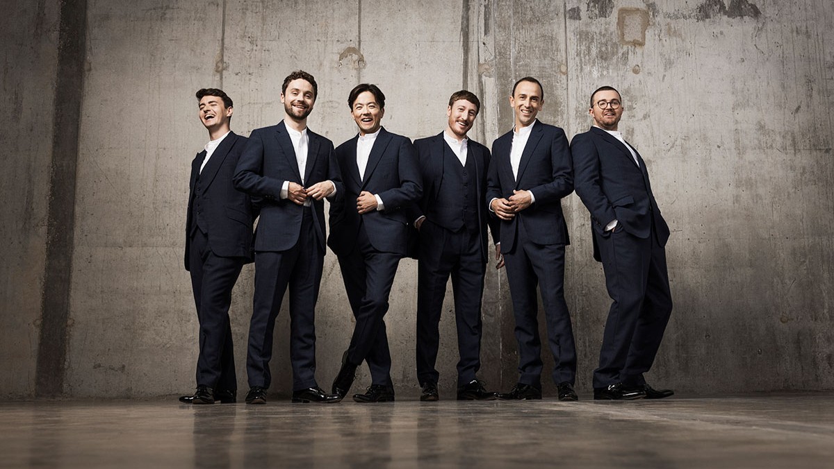 the king's singers, london, 18 july 2024