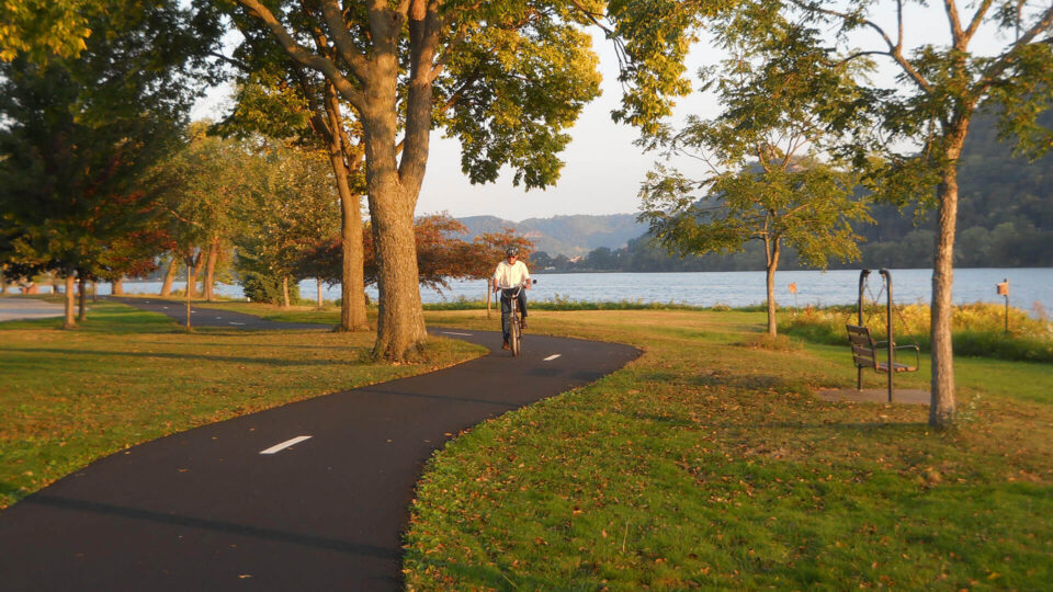 lake park path east bike winona minnesota mary farrell