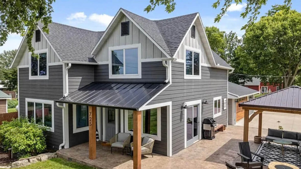 mississippi riverfront sunset house buffalo city wisconsin lodging short term rental