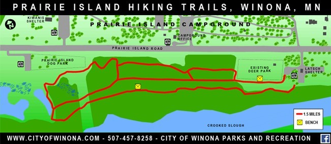 prairie island trails map