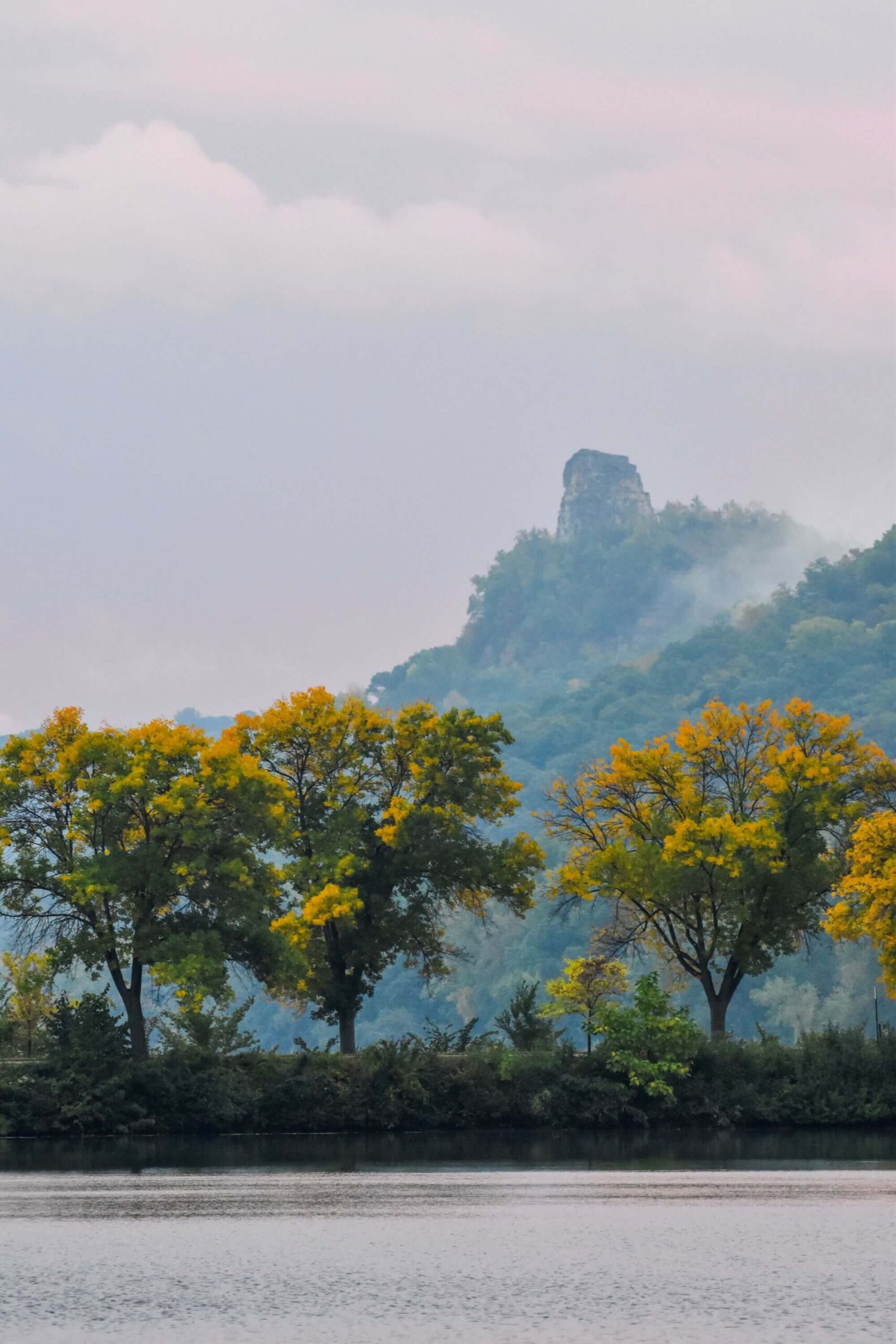 sugarloaf in fog 1. susie loechler (1)